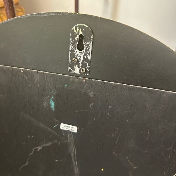 Vintage Whimsical Celestial Sun Moon Crescent Face Wall Mirror 15.5" - Picture 9 of 16